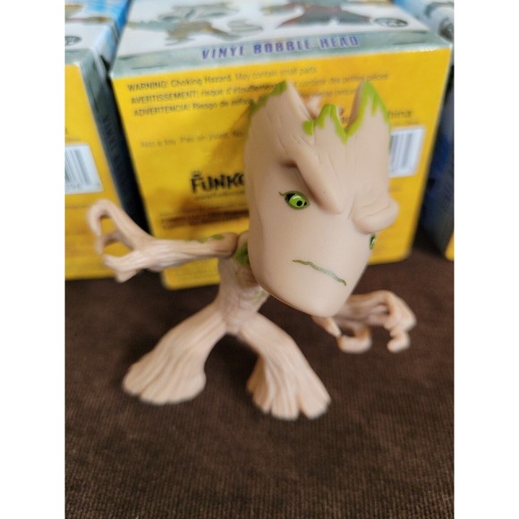 FUNKO POP FULL SET GUARDIANS OF THE GALAXY BOBBLE HEAD 7 FIGURES NEW OPEN BOX - Picture 10 of 14